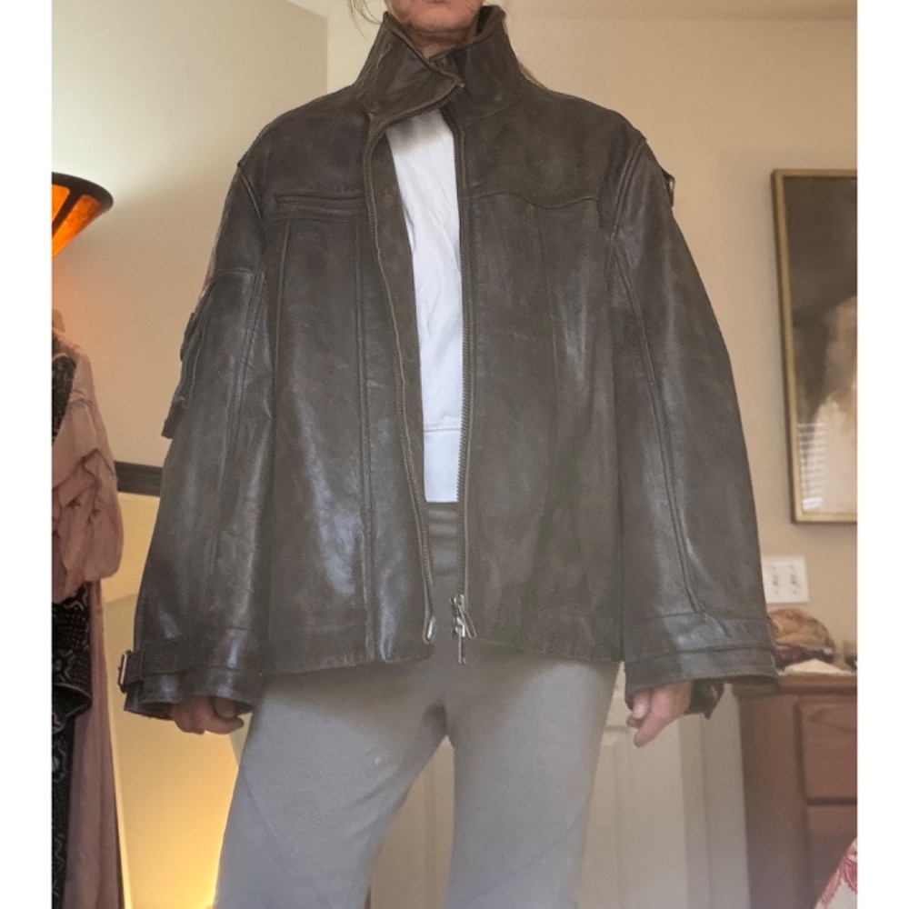 Free People Leather jacket - Picture 2 of 14
